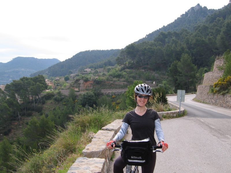 Clare Curley in Mallorca