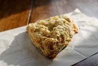 Cheddar scone Blue Sky Bakery Lisa Thompson