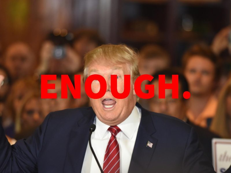 block trump