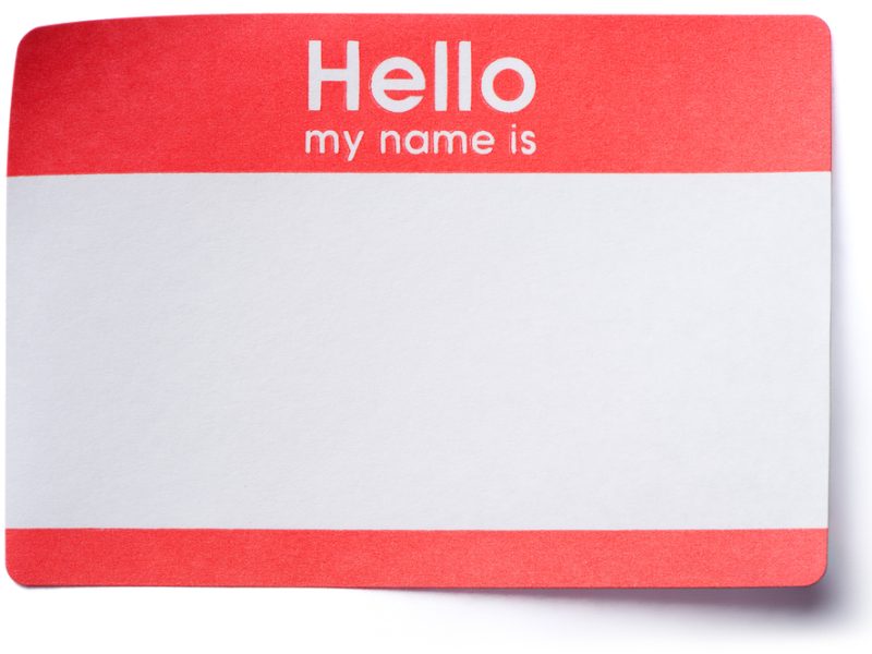 hello my name is