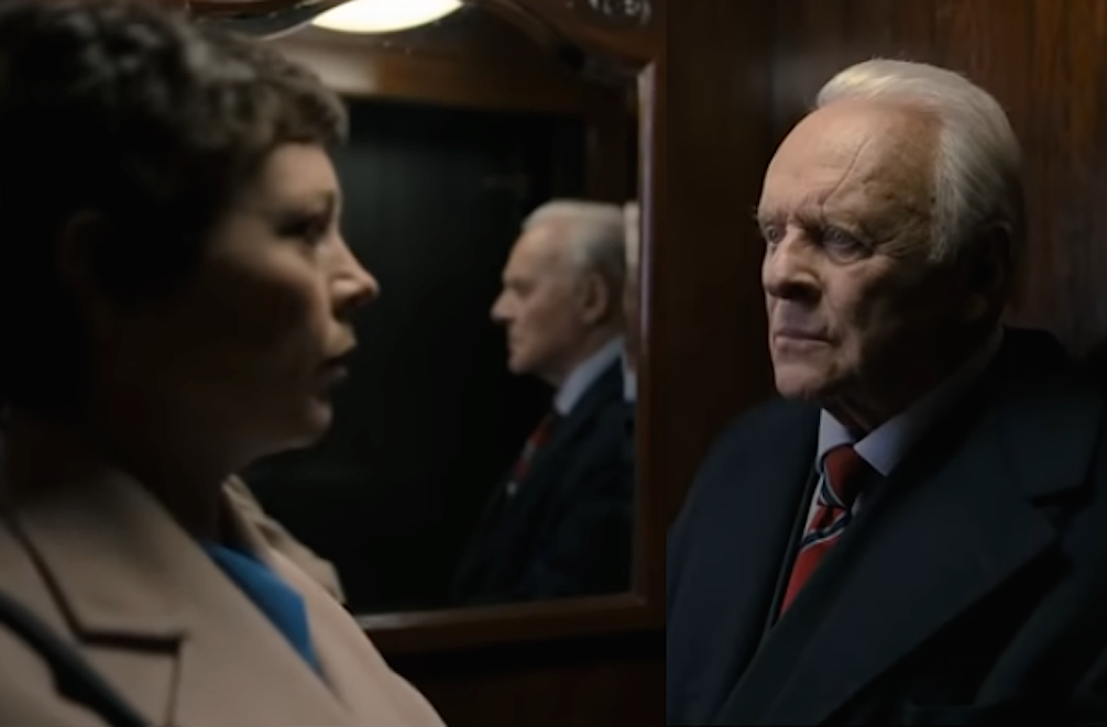 anthony hopkins and olivia colman in the father