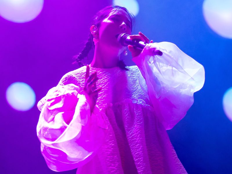 Japanese Breakfast performs at Thalia Hall in Chicago on Oct. 12, 2021.