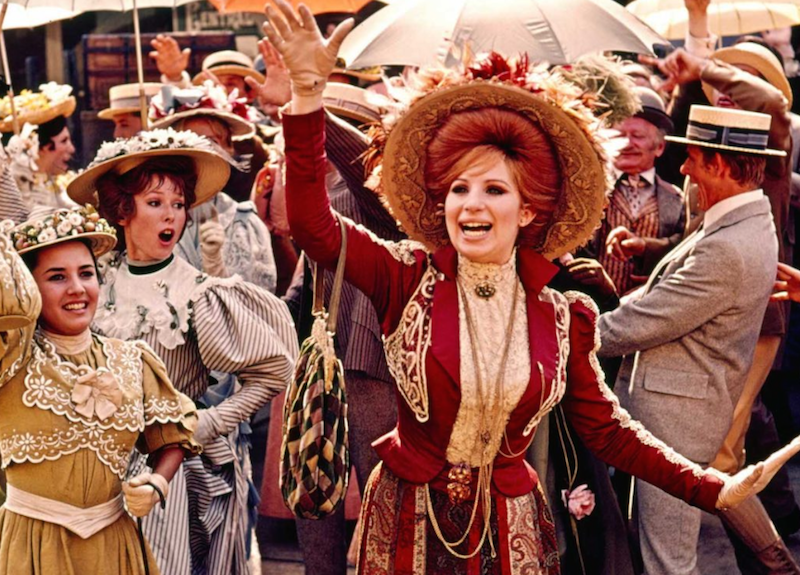 Barbra Streisand stars in the Gene Kelly-directed musical Hello, Dolly! (1969)