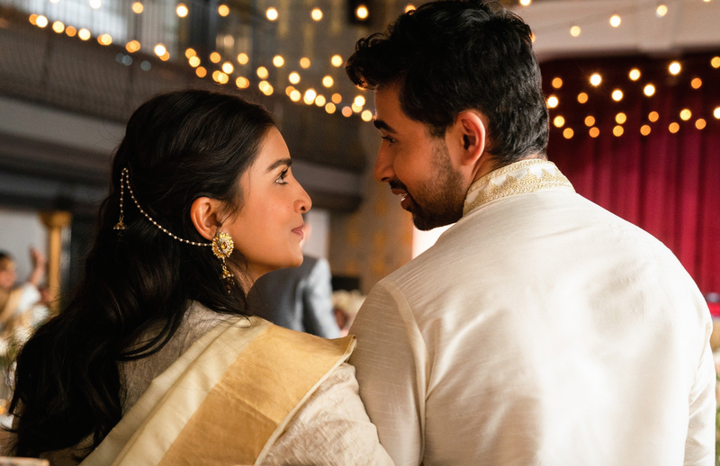 Pallavi Sharda and Suraj Sharma in Wedding Season from Netflix