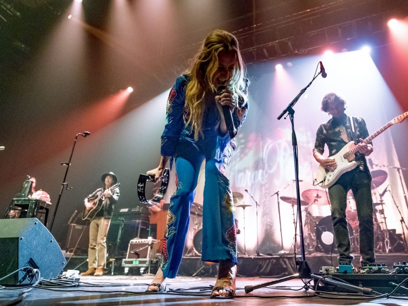 Margo Price performs at The Vic Theatre in Chicago on Feb. 21, 2023.