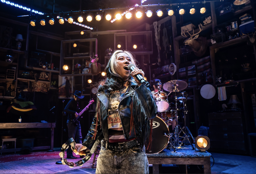 Aurora Adachi-Winter Lucy and Charlie’s Honeymoon at Lookingglass Theatre. Credit: Liz Lauren.