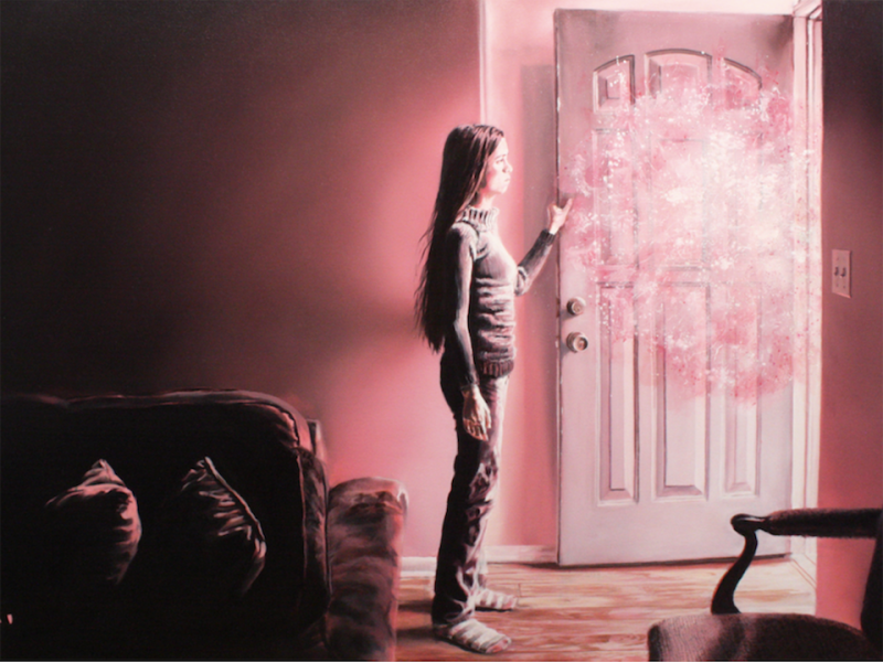 Untitled No. 1 (A New Set of Worries) by Jennifer Cronin; oil on canvas