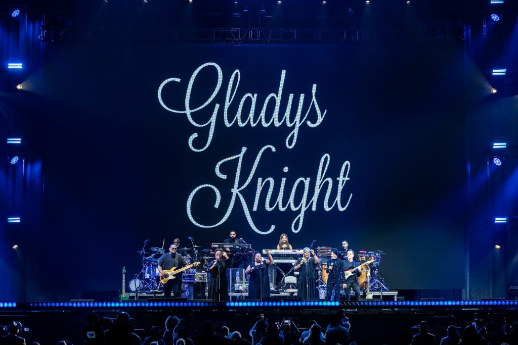 Gladys Knight performs at the United Center in Chicago on May 30, 2025.